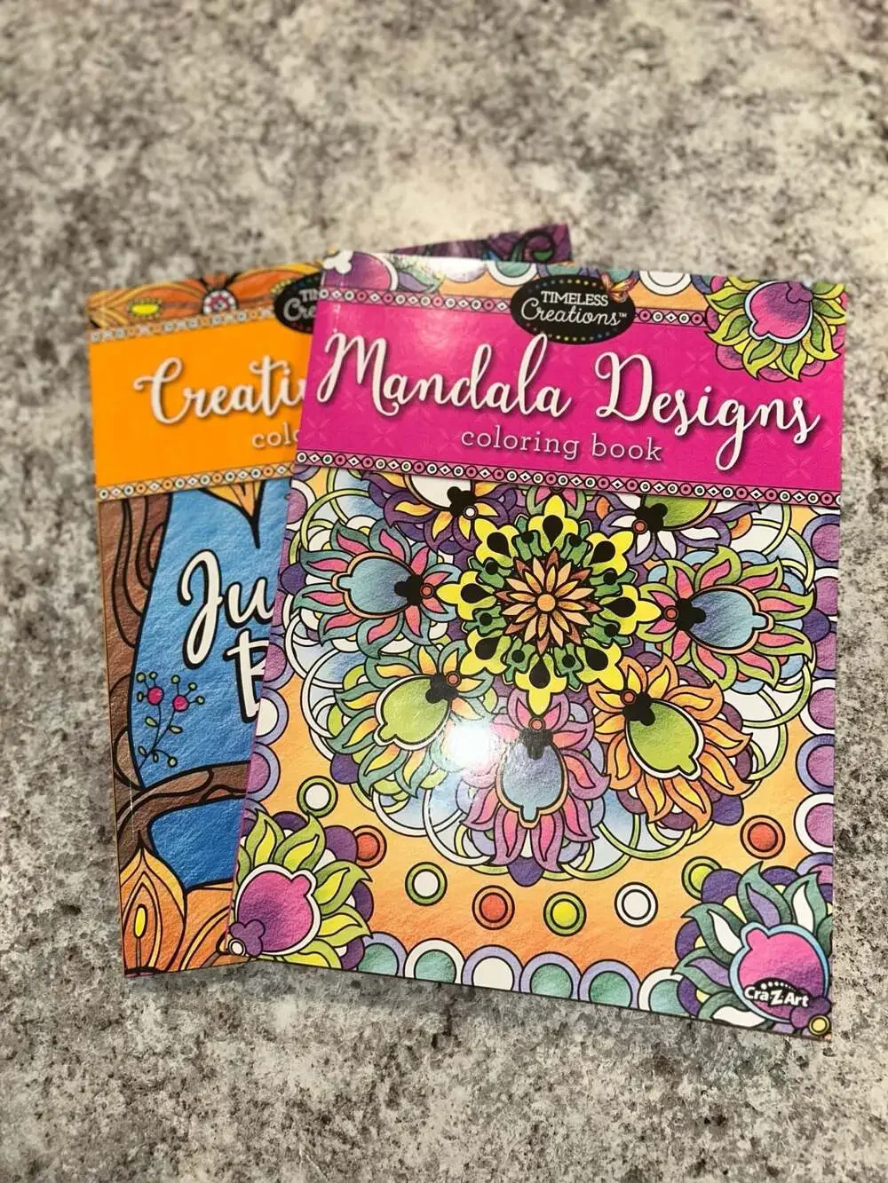 Cra-Z-Art Timeless Creations Creative Quotes and Mandala Designs Adult Coloring
